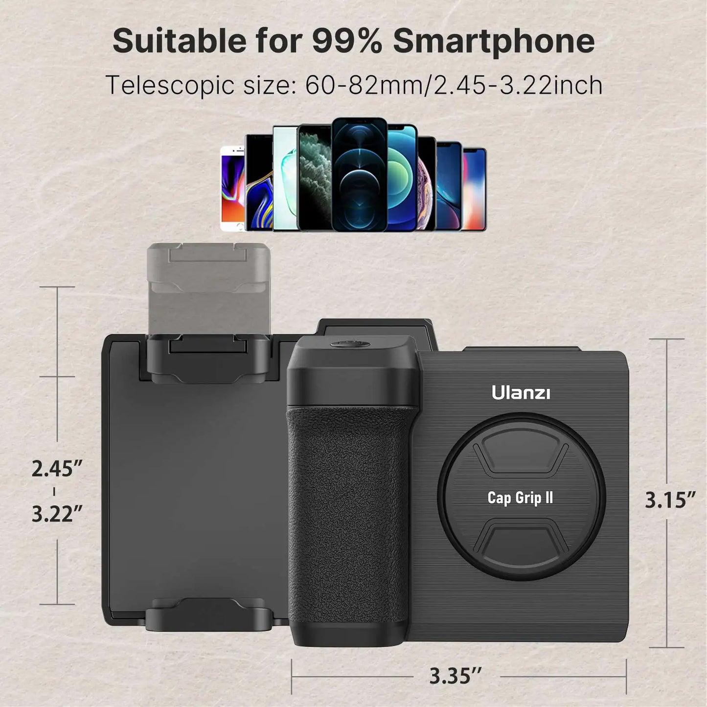 CapGrip™ Smartphone Shutter