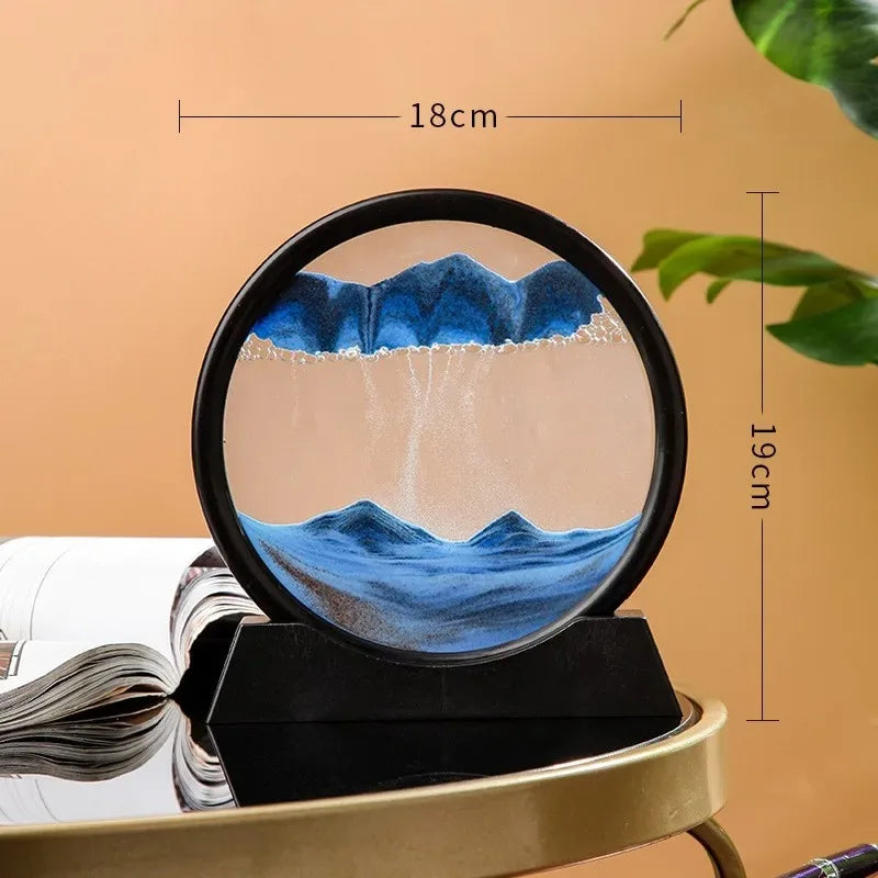 3D Quicksand Hourglass